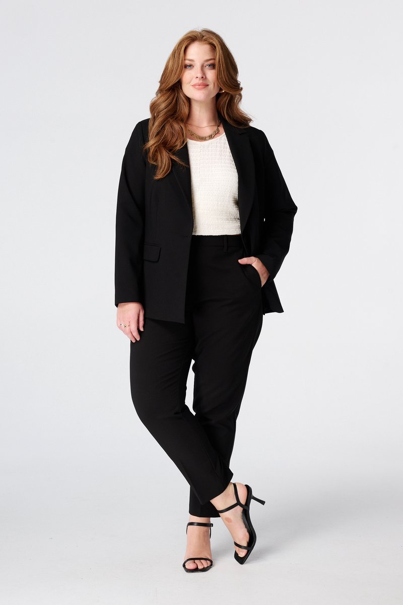 MS Mode Broek Straight leg pantalon