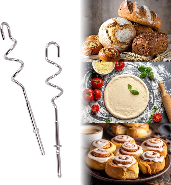 Handmixer - Keukenmixer Elektrisch - Bakken en Koken - 5 Snelheden Turbo - 400 Watt - Zwart — afbeelding 3