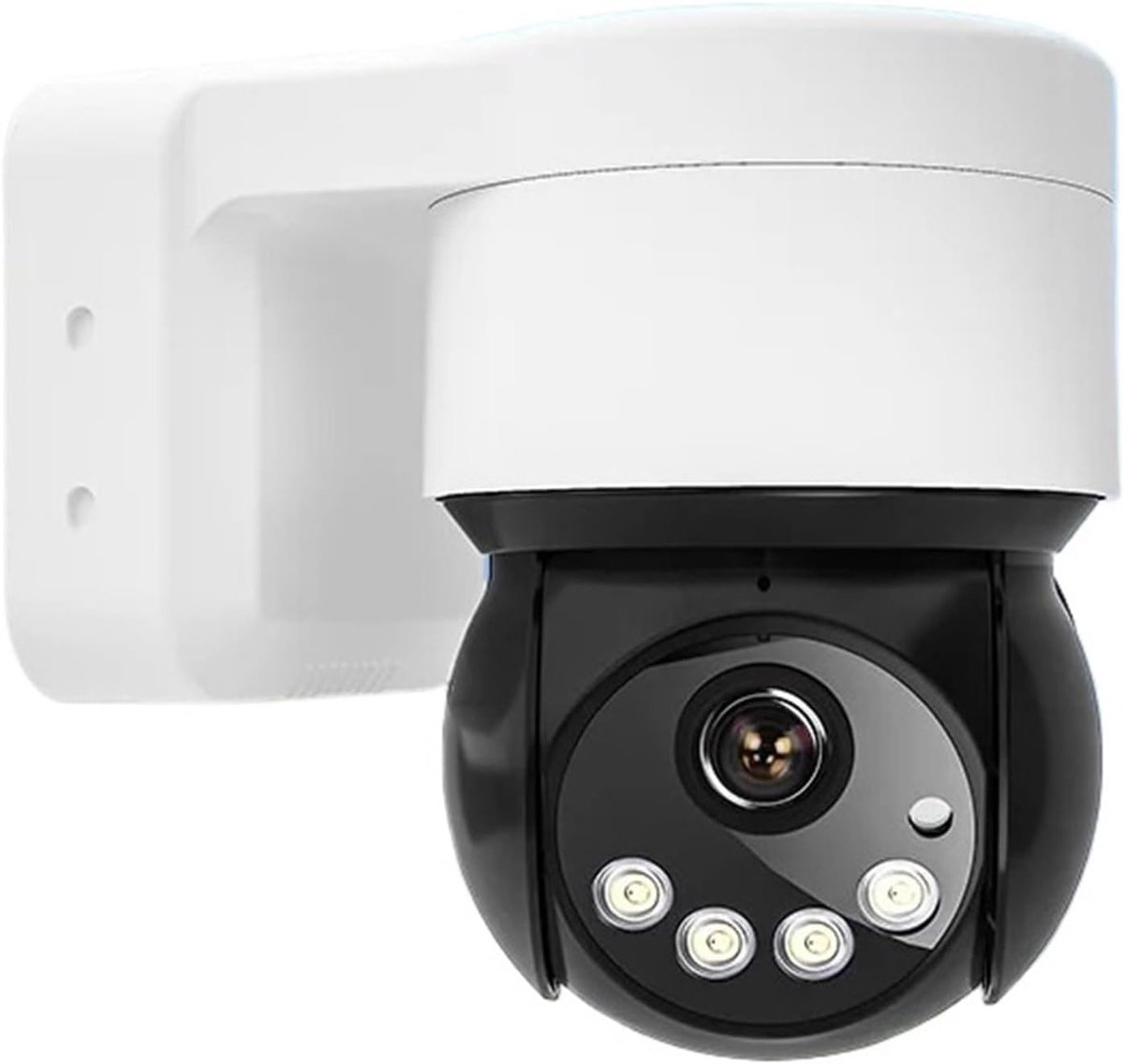 Beveiligingscamera Outdoor - IP Camera - Woning Bewaken - 5x Optische Zoom - 5MP - Wit