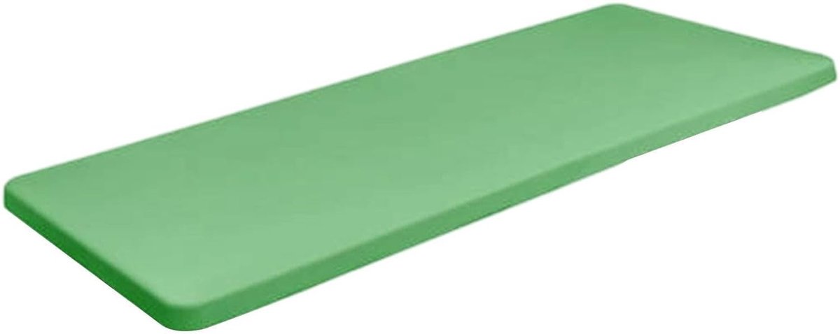 Picknicktafelhoes - Bankhoes Tafelkleed - Buitenmeubels Beschermen - Elastische Rand - 76x183 cm - Groen