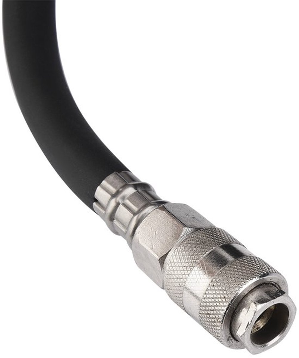 Dailygoody - Compressed Air Compressor Hose - 15 meter - Duurzaam - Zwart - 300 psi