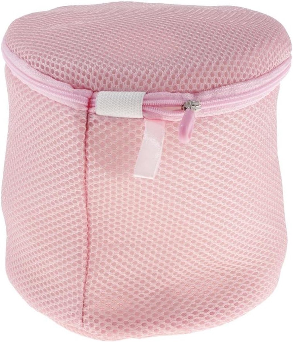 Waszak Beha - Lingerie Net - Kleding Beschermen - Vormvaste Steun - 17 cm - Roze