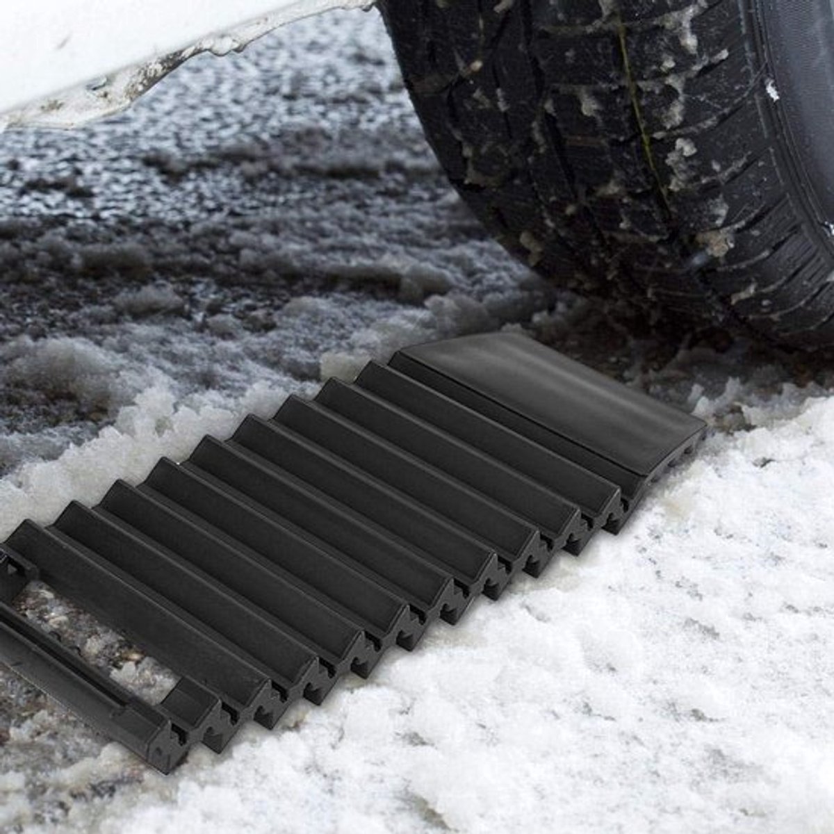 Shopcentral - Grip Mat - Anti-slip Mat voor Auto - Ideaal voor Sneeuw en Modder