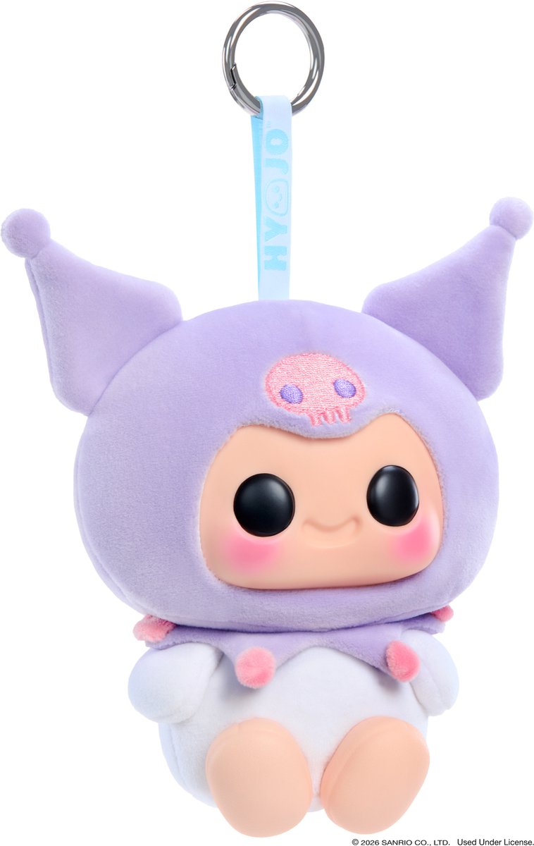 Hyojo Hello Kitty and Friends: Hello Kitty, de zeldzame Kuromi of de extreem zeldzame Pompompurin - Blind box met sleutelhanger - Vanaf 8 jaar — cadeau in Spellen & Speelgoed - foto 5