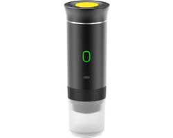Reiskoffiezetapparaat - Handkoffiezetapparaat - Koffie Zetten Onderweg - Grote Batterij Capaciteit - 60 ml Tank - Zwart