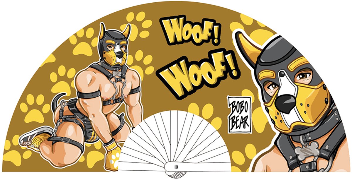 M PROUD PUPPY JAUNE Pride Fan