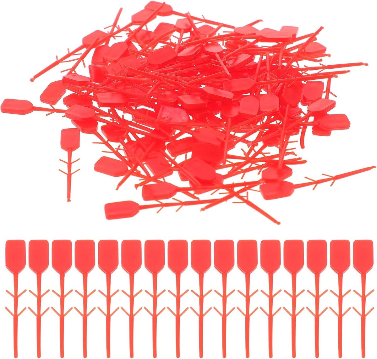 Veiligheidssluitingen - Zegels - Apparatuur Beveiligen - Fraudebestendig - 100 stuks - Rood