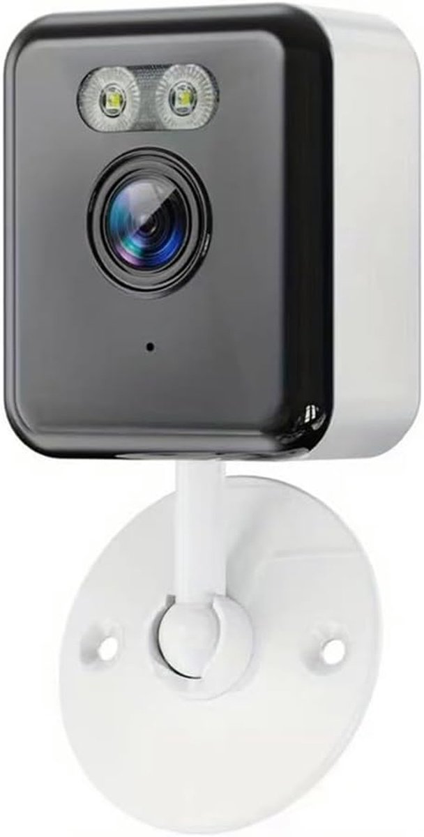IP Camera - Beveiligingscamera WiFi - Thuisbewaking - Kleur Nachtzicht - 1080P HD - Wit