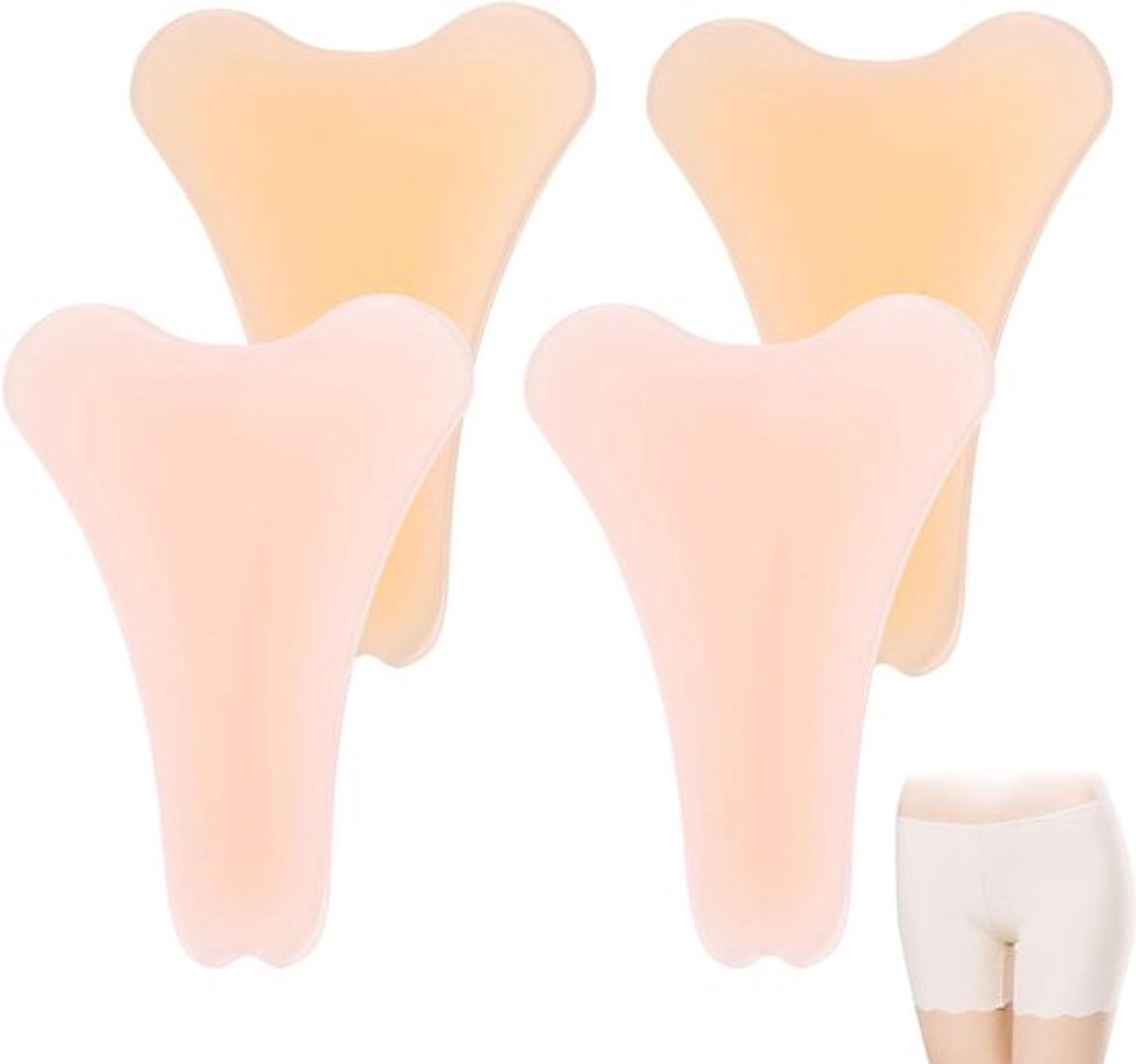Herbruikbare concealer voor cameltoe, vormgetallend Y-vorm
