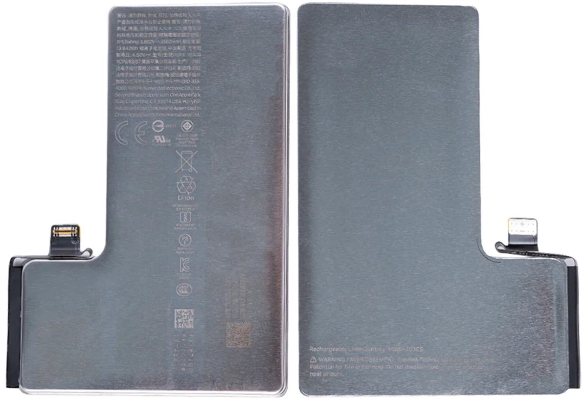 For Apple iPhone 16 Pro Battery With TI-Chip