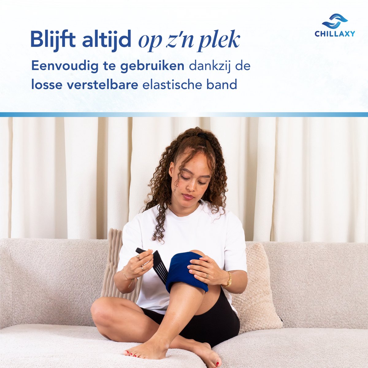 Chillaxy Coldpack – Icepack – 4 delige set met Zachte Hoes & Elastische Band – Coolpack, IJspack, Gelpack – Koud Compress Herbruikbaar — cadeau in Cadeau-ideeën - foto 2