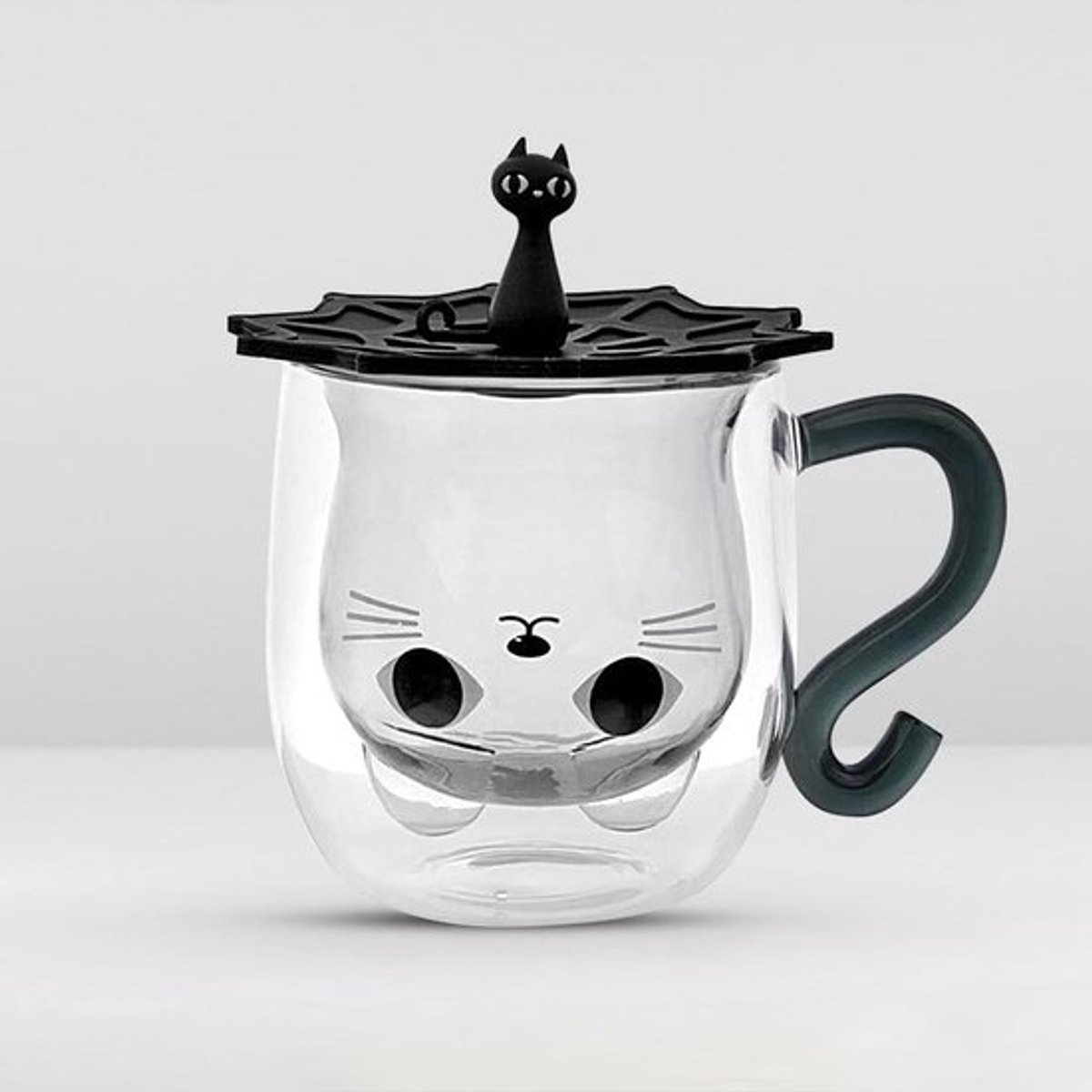 Kattendesign en dubbelwandig - Inovra Plus drinkglazen voor koffie