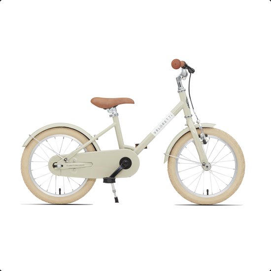 Veloretti Maxi kinderfiets 16 inch, beige