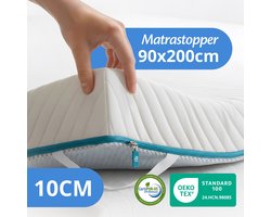 Ella Ergo Topper 90x200 cm 10CM Dik Matras Topdekmatras