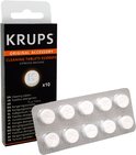 Krups reinigingstabletten, 10 stuks in blisterverpakking.