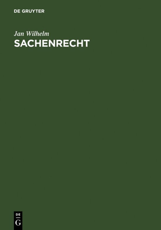 Sachenrecht - cover