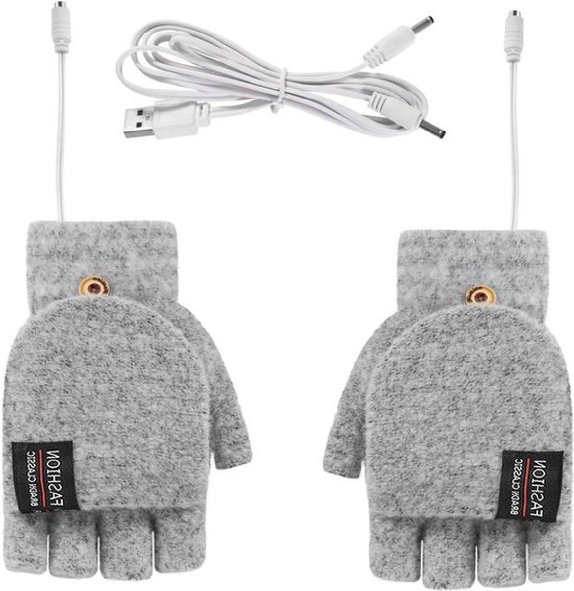 Verwarmde USB handschoenen Allecto Plus voor heren en dames