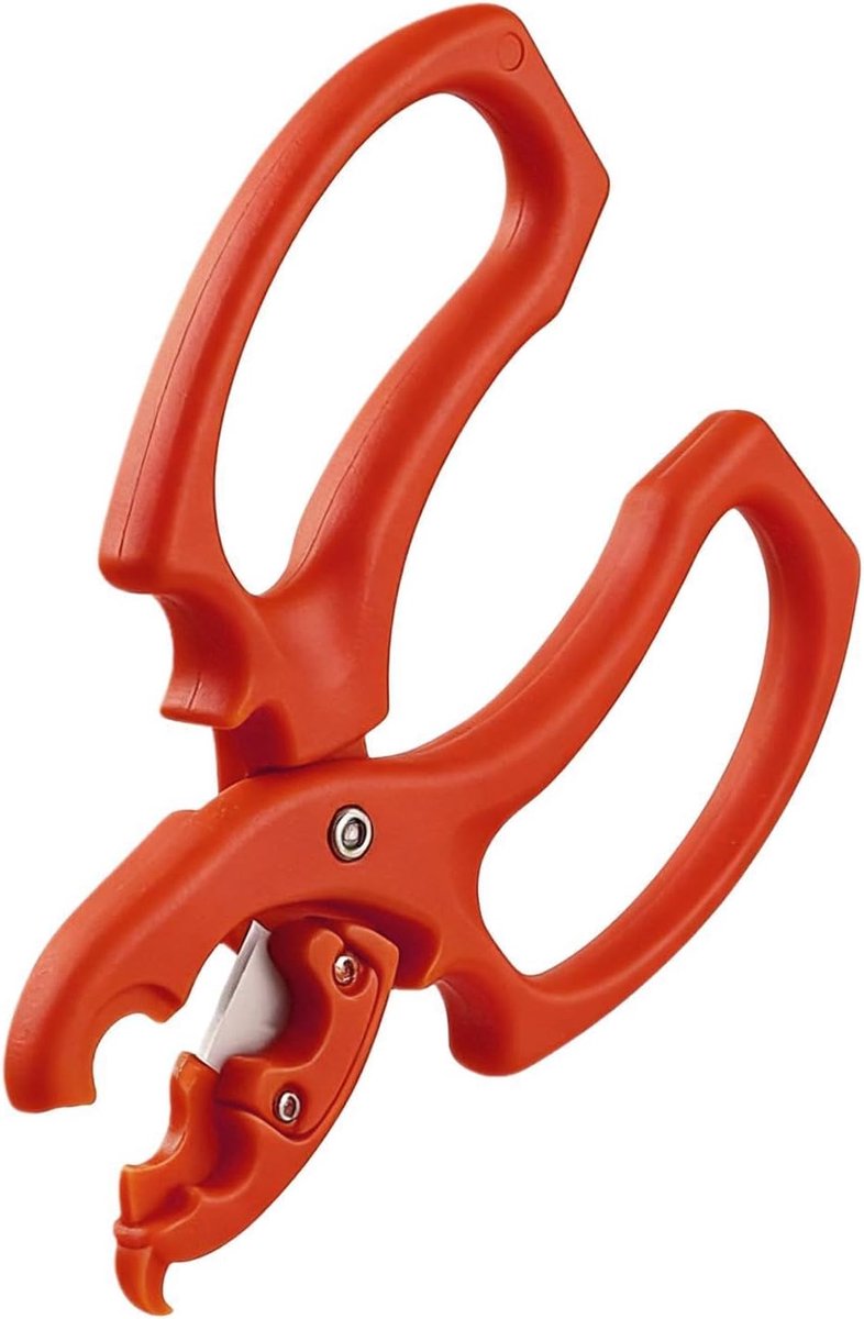 Bloemenschaar - Tuingereedschap Snoeischaar - Bloemen Schikken - 2-in-1 functie - 16.7x10.9cm - Oranje