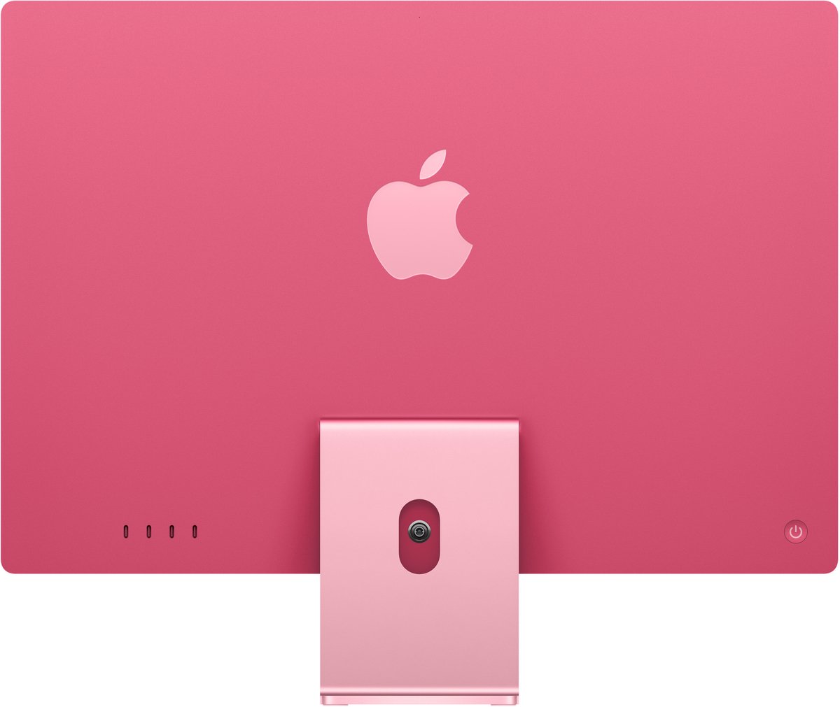 Apple iMac 2024 M4 - Roze, 10-core GPU, 16GB RAM thumbnail 4