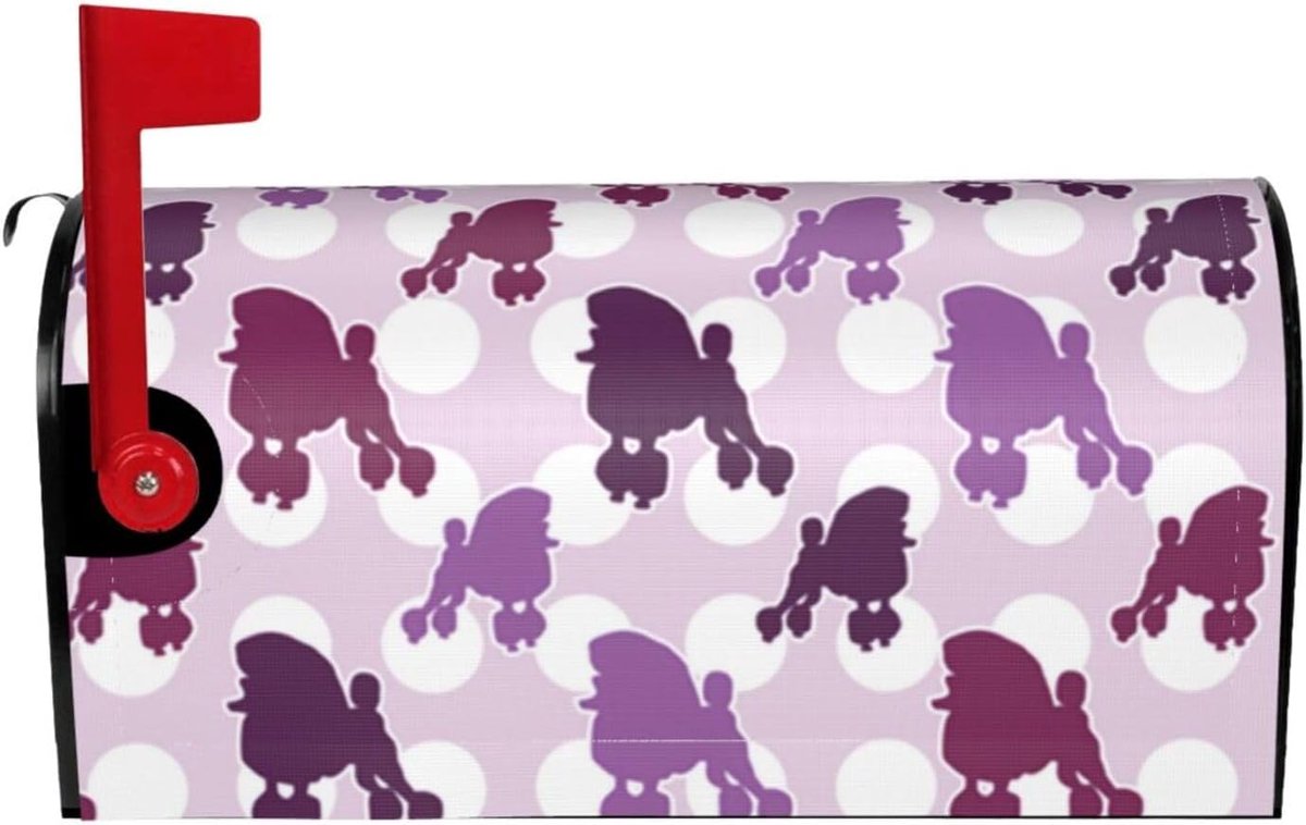 Brievenbushoes - Postbak Bekleding - Huis Decoratie - Waterdicht Oxford Doek - Standaard Maat - Zwart