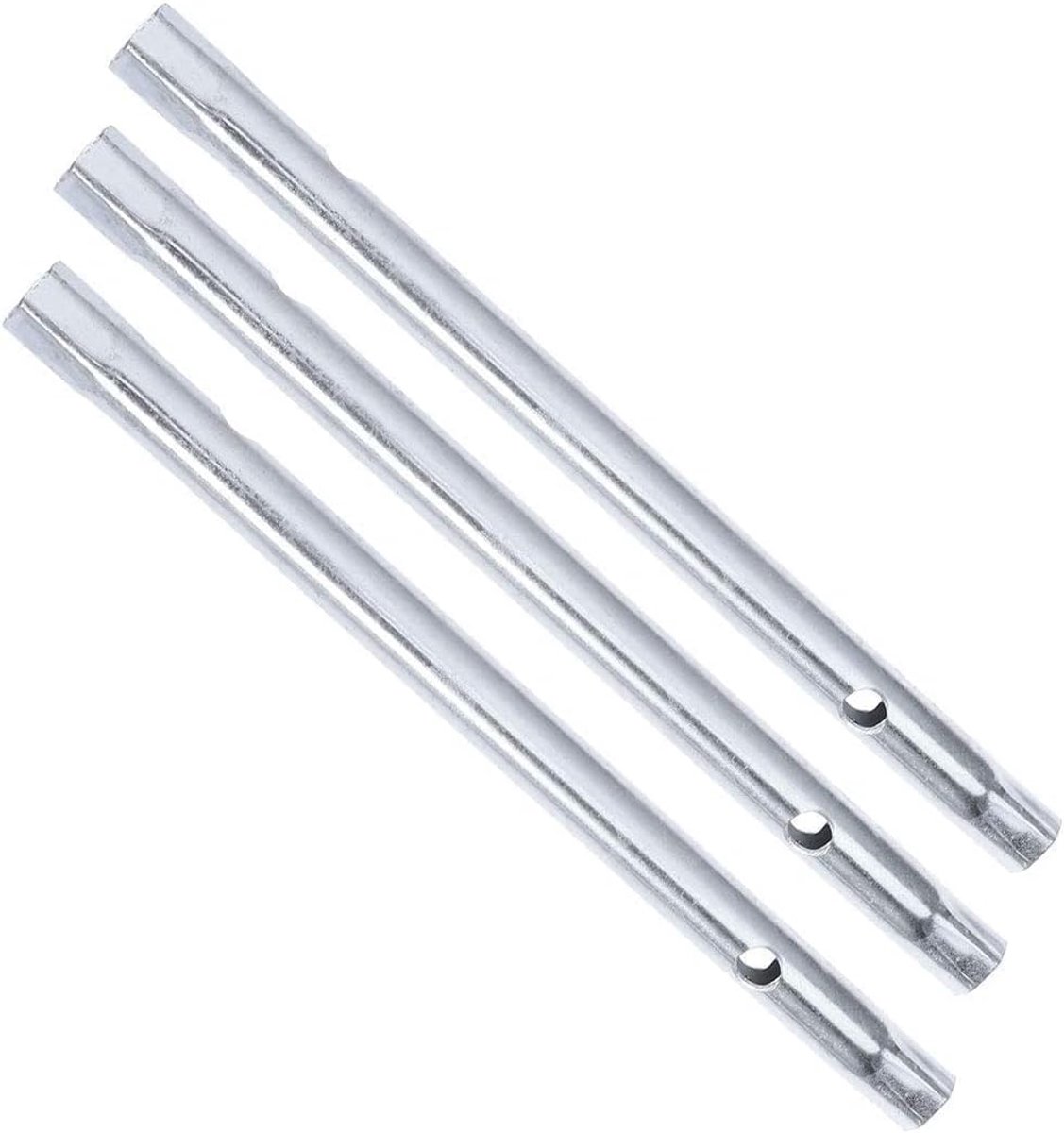Kraan en Hoefijzer Set - Installatie Gereedschap - Kraan Monteren - Mono Block Spanner - 3 Stuks - Zilverkleurig