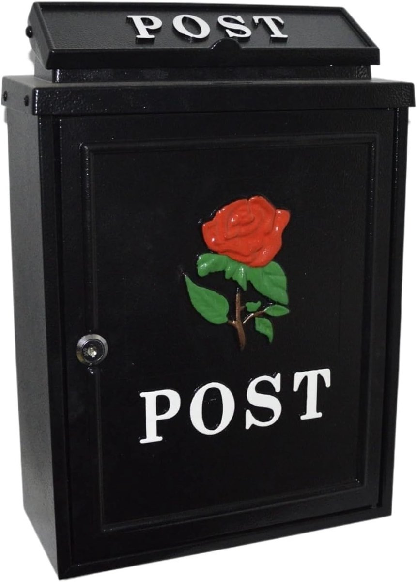 Brievenbus Regenbestendig - Buitenpostbak Muurmontage - Post Ontvangen - Grote Capaciteit - 10 x 10 x 10 mm