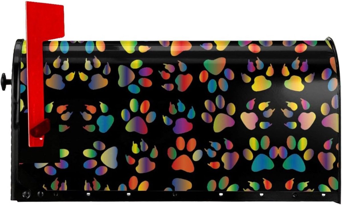 Brievenbus Covers - Post Box Wraps - Tuin Decoratie - Magnetisch Ontwerp - Standaard Maat - Kleurrijk