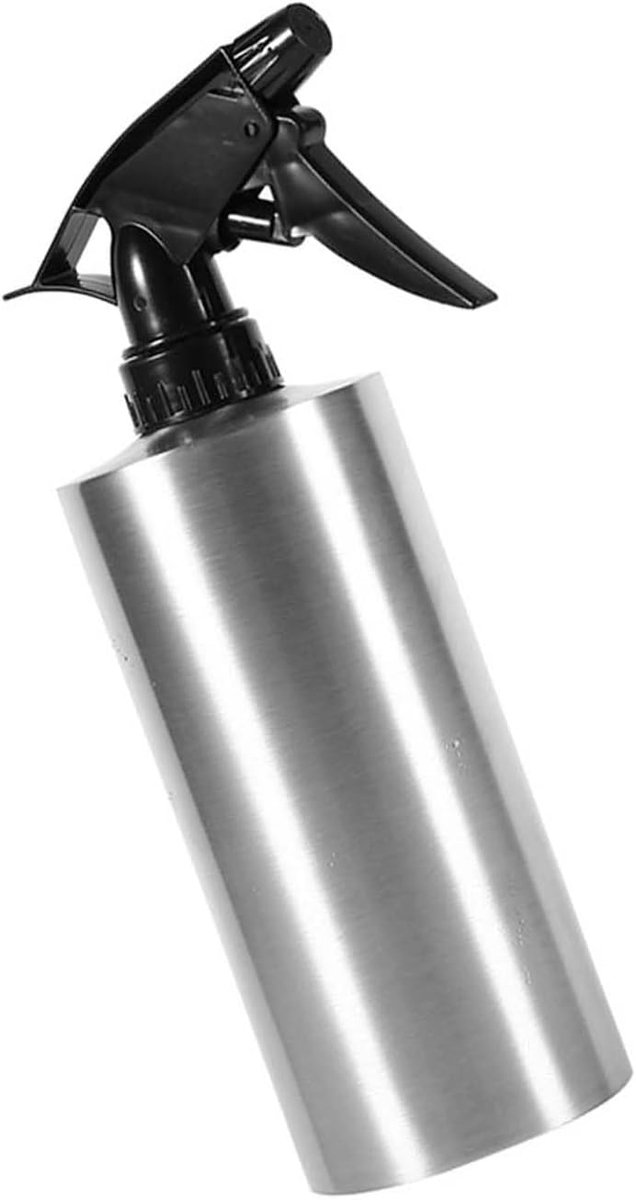 Plantenwaterfles RVS - Metaal Spuitfles - Planten Verzorgen - Pompdrukmondstuk - 550 ml - Zilver