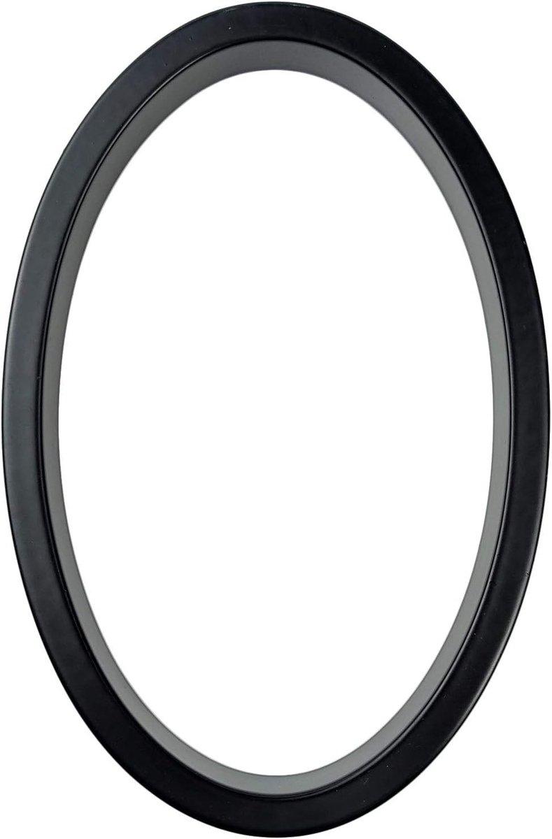 Grote huisnummers - Zwevende cijfers - Adres identificatie - Modern design - 125 mm hoog - Zwart