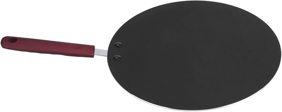 Kookpan Koekenpan - Non-stick Pan - Ontbijt Maken - Maifan Steen Coating - 30cm Diameter - Zwart