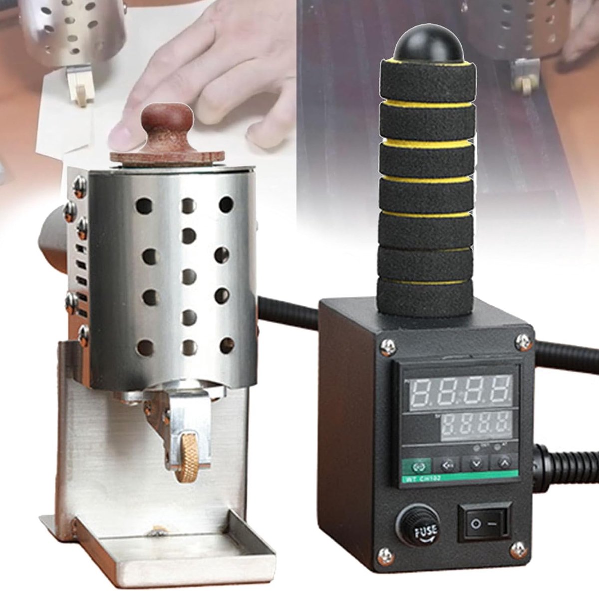 Lijm Dispenser - Lijmpistool Lijmmachine - Leder Verlijmen - Digitale Temperatuurregeling - 50 ml - Niet gespecificeerd
