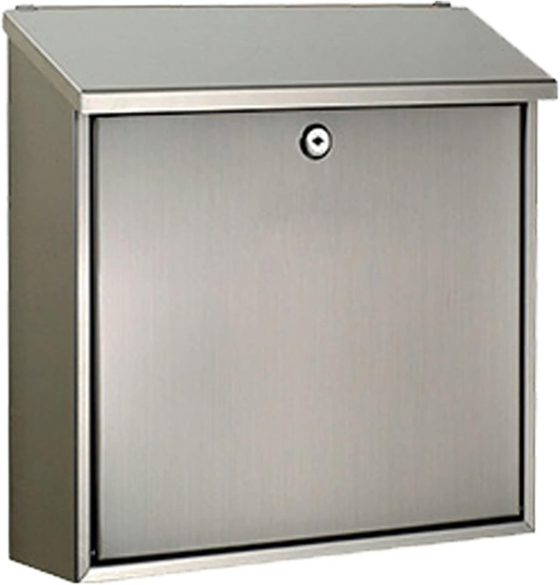 Brievenbus Muur - Wandmontage brievenbus - Post Ontvangen - Grote Capaciteit - 365 x 363 x 114 cm - Zilver