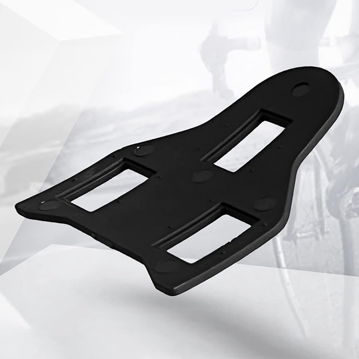 Fiets Pedaal Set - Lock Pedaal - Fietstraining Binnen - Verstelbare Klemmen - 2 Stuks - Zwart