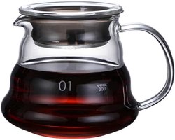 Glazen Koffiezetapparaat - Druppelkoffie Maker - Koffie Bereiden - Hittebestendig Ontwerp - 360 ml - Transparant