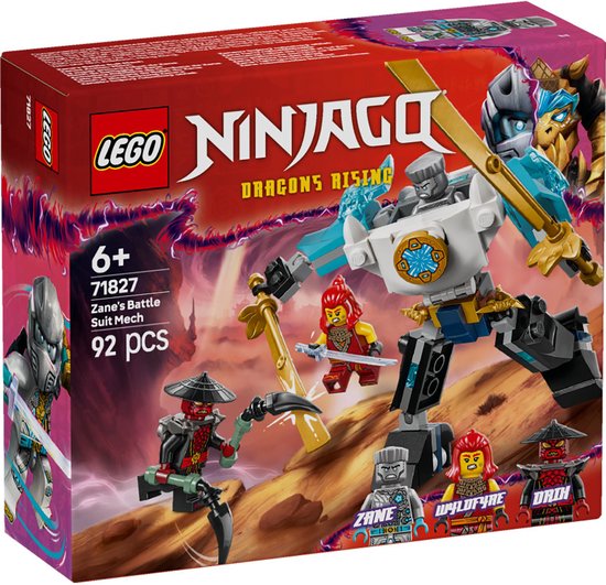 LEGO NINJAGO Zane's gevechtspakmecha 71827