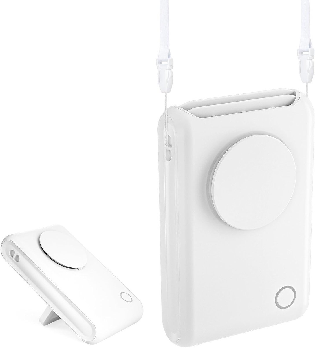 Clip On Ventilator - Wit - USB Oplaadbaar - 3 Snelheden - Voor Thuis, Kantoor en Reizen