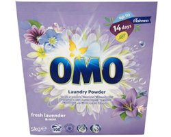 OMO Waspoeder Lavendel 100 Wasbeurten - 5 kg