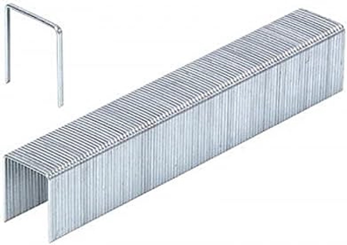 Nietjes - Nietjes voor nietapparaat - Bevestigen van materialen - Roestvrij staal - 19 mm - Zilver