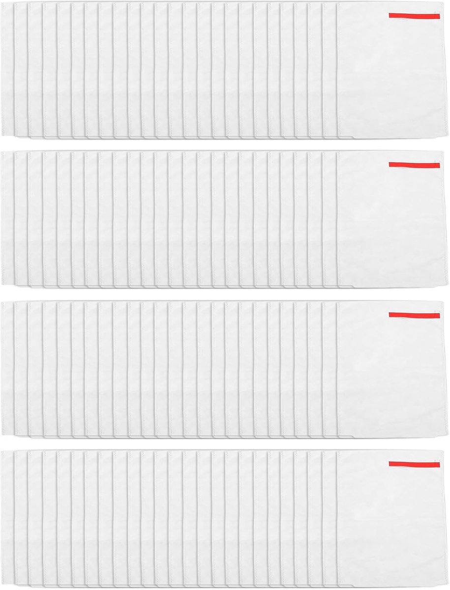 Fruitbeschermzakken - Beschermhoezen - Oogst beschermen - Ademend vliesmateriaal - 100 stuks - Wit