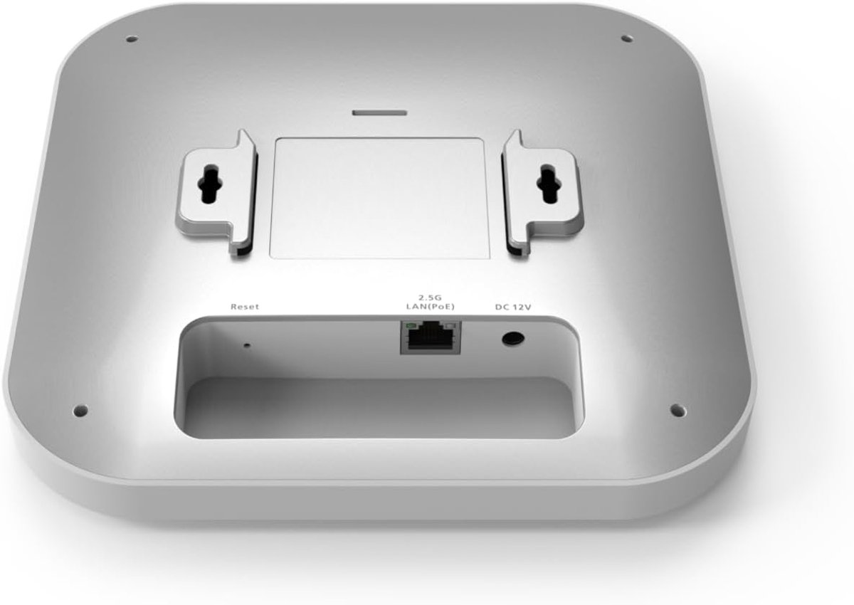 WiFi 6 Access Point - Draadloos Netwerkpunt AP - Snelle Internetverbinding - 2.5 Gbps Ethernet Poort - 4x4 Antennes - Wit