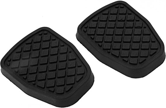 Pedaal Pedaal Covers - Rem Koppeling - Veilig Rijden - Duurzaam Rubber - Set ...