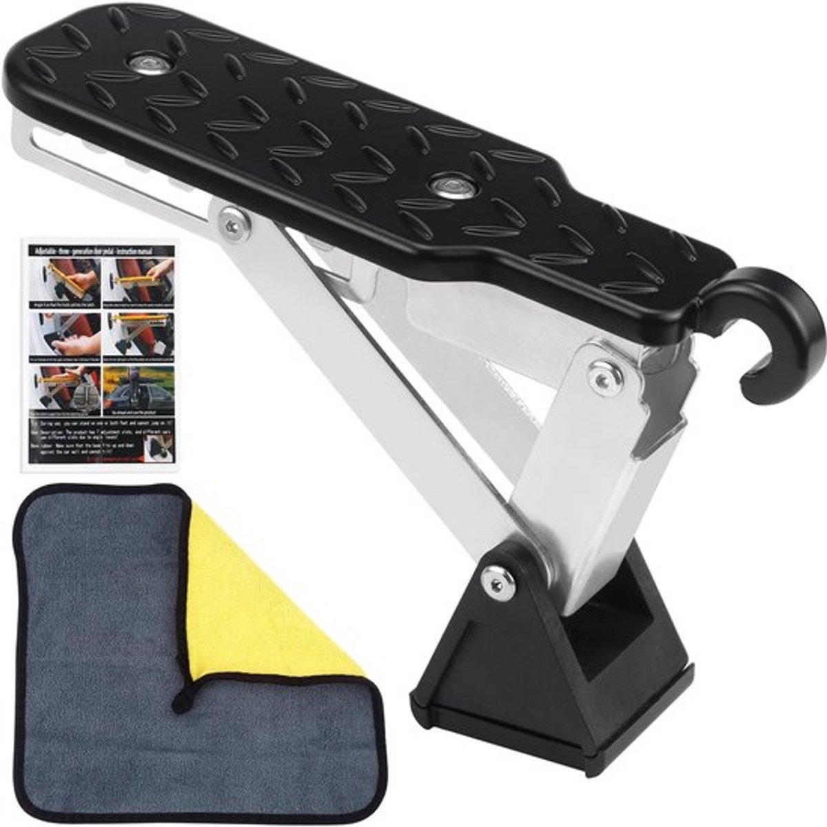 NTHProducts - Vouwbare Deurtrap - Car Door Step - 250kg Draagkracht