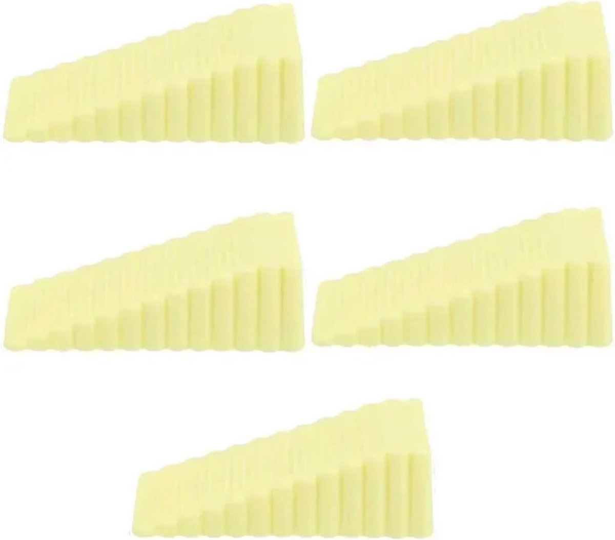 Siliconen Deurstopper - Veiligheidsstopper Set - Muren Beschermen - Schokabsorberend Ontwerp - 5 Stuks - Kleur 10