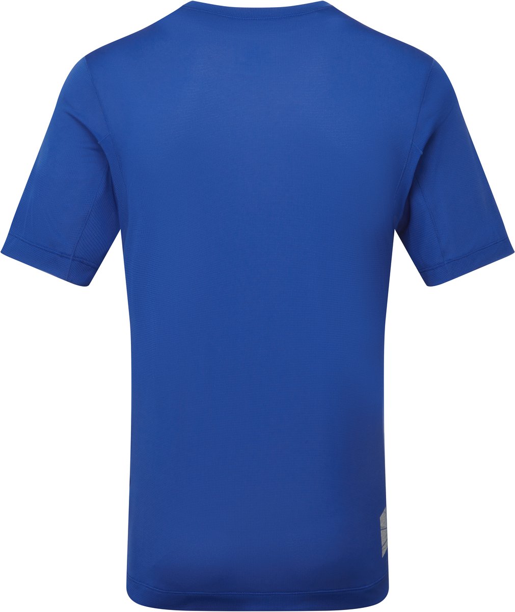 Ronhill | Men's Tech S/S Hardloop Tee | DarkCobalt/FluoGreen | M