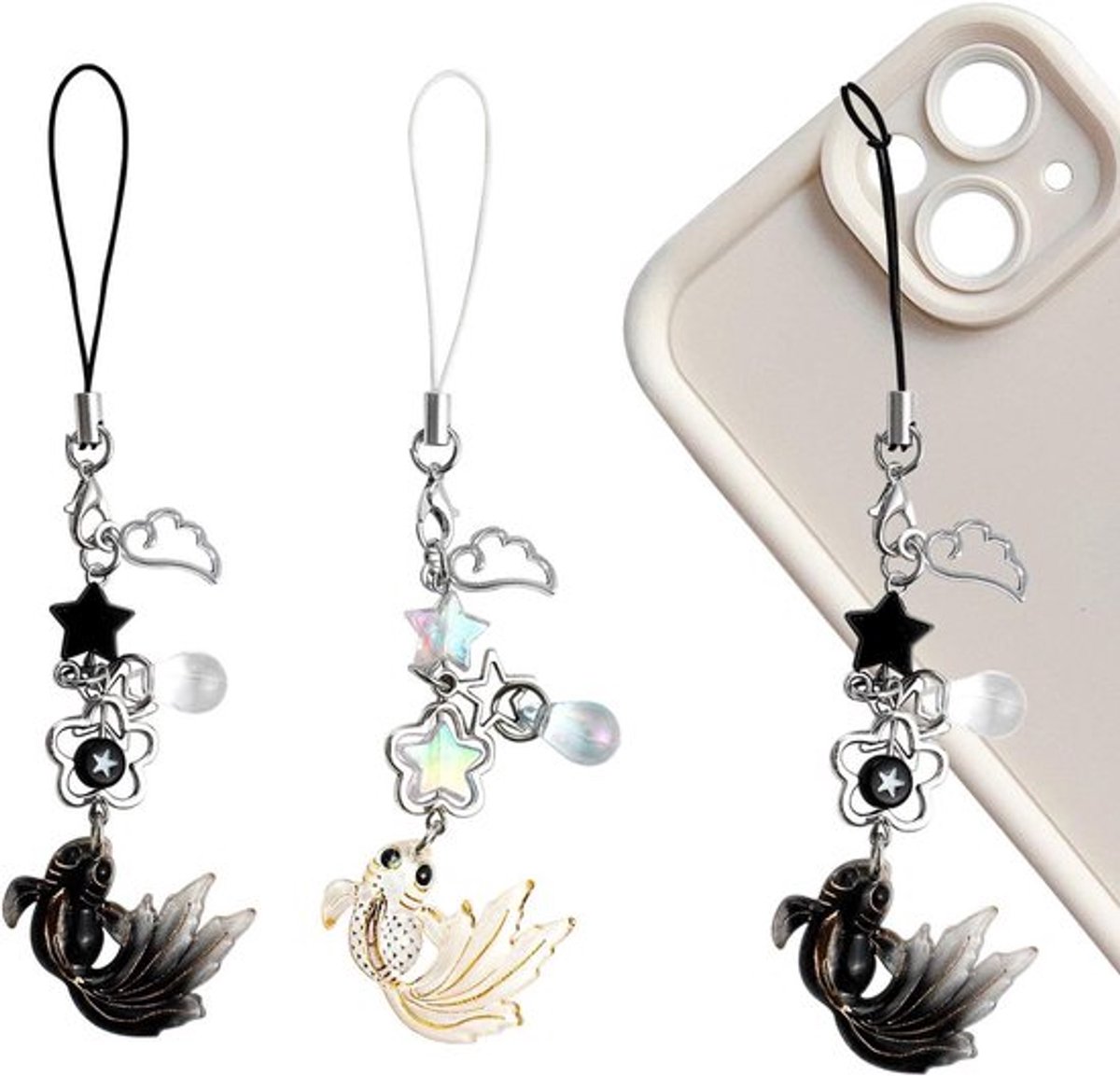 Allecto Plus - schattig en - Esthetische mobiele telefoonhangers