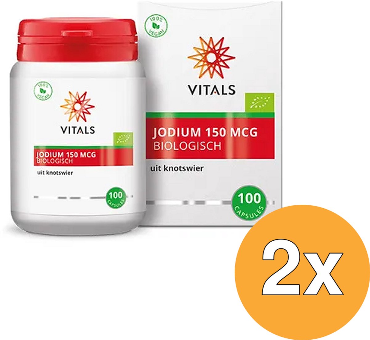 2x Vitals Jodium bio (100 capsules)