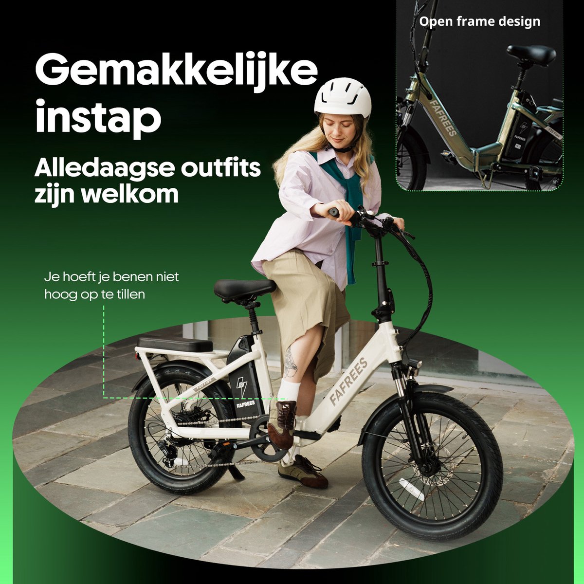 Fafrees F20 Flex Elektrische Vouwfiets - 20 Inch - Torque Sensor - 250W Motor - 36V 20Ah Lithium Accu - Actieradius tot 120km - Shimano 7 Versnellingen - E-bike Heren & Dames thumbnail 2