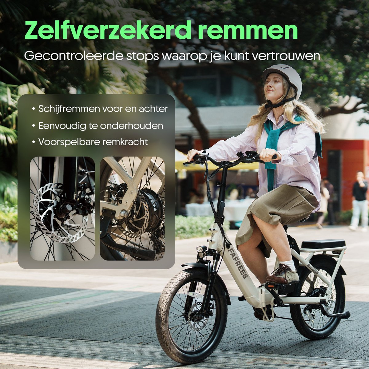 Fafrees F20 Flex Elektrische Vouwfiets - 20 Inch - Torque Sensor - 250W Motor - 36V 20Ah Lithium Accu - Actieradius tot 120km - Shimano 7 Versnellingen - E-bike Heren & Dames thumbnail 4