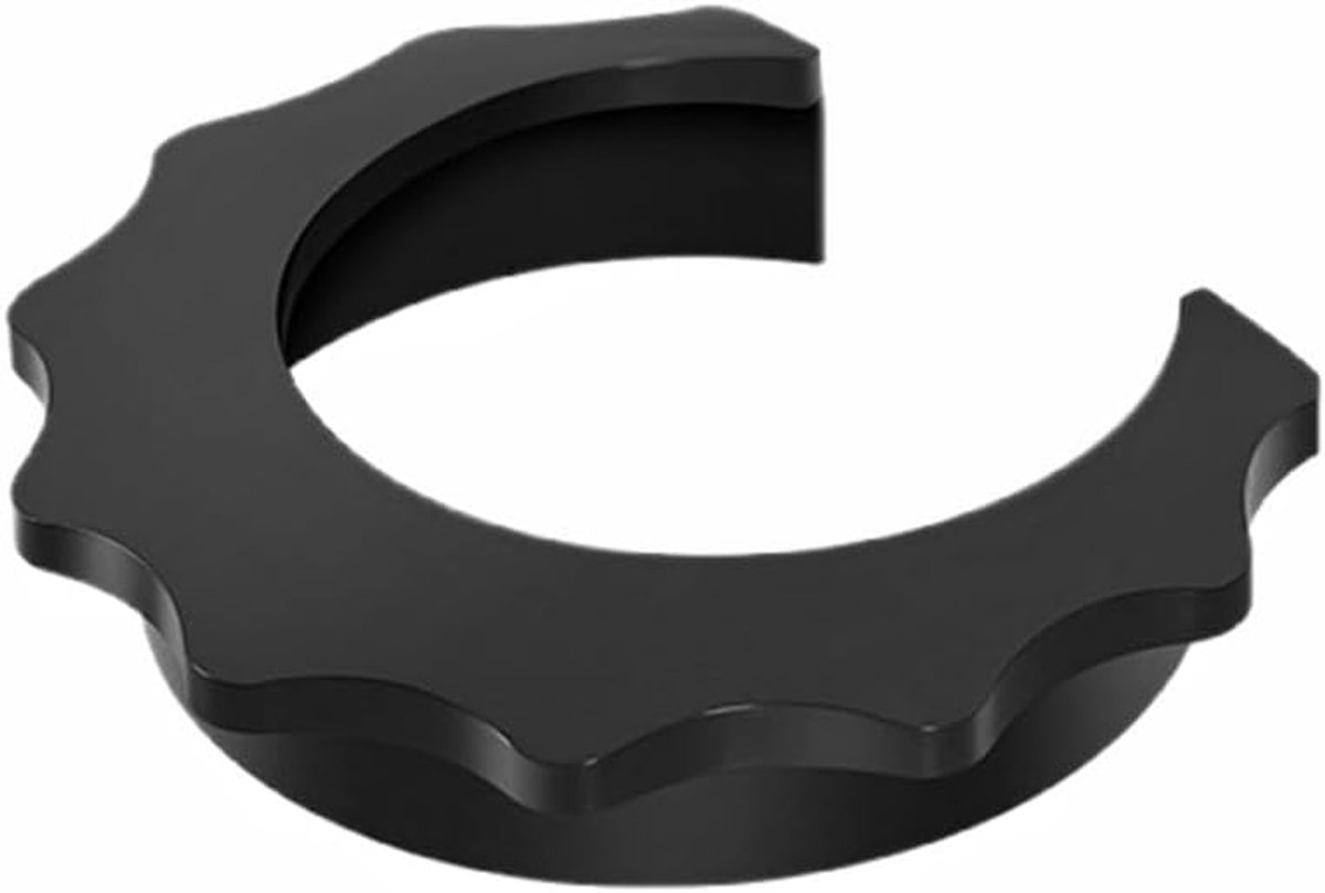 Koffiemachine Ring Brouwkop Pakking Veilig Koffie Zetten Anti-Verbranding Ontwerp 58MM Zwart