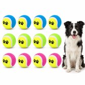 Tennisballen voor Honden - 12 Stuks - Tennisballen Hond - 6,5 cm